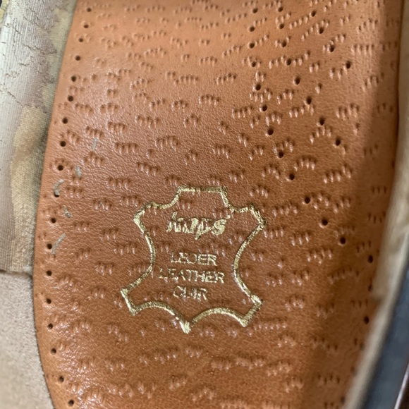 Made in Japan Black Leather Heels Size 6 - Picture 6 of 6